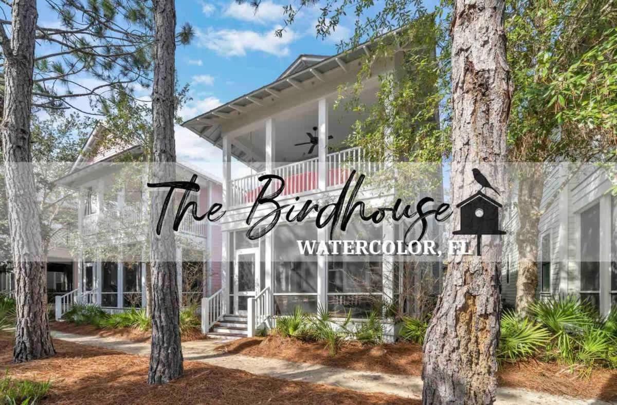 The Birdhouse In Luxury Watercolor Brand New 6 Seat Golf Cart Villa ซานตาโรซาบีช ภายนอก รูปภาพ